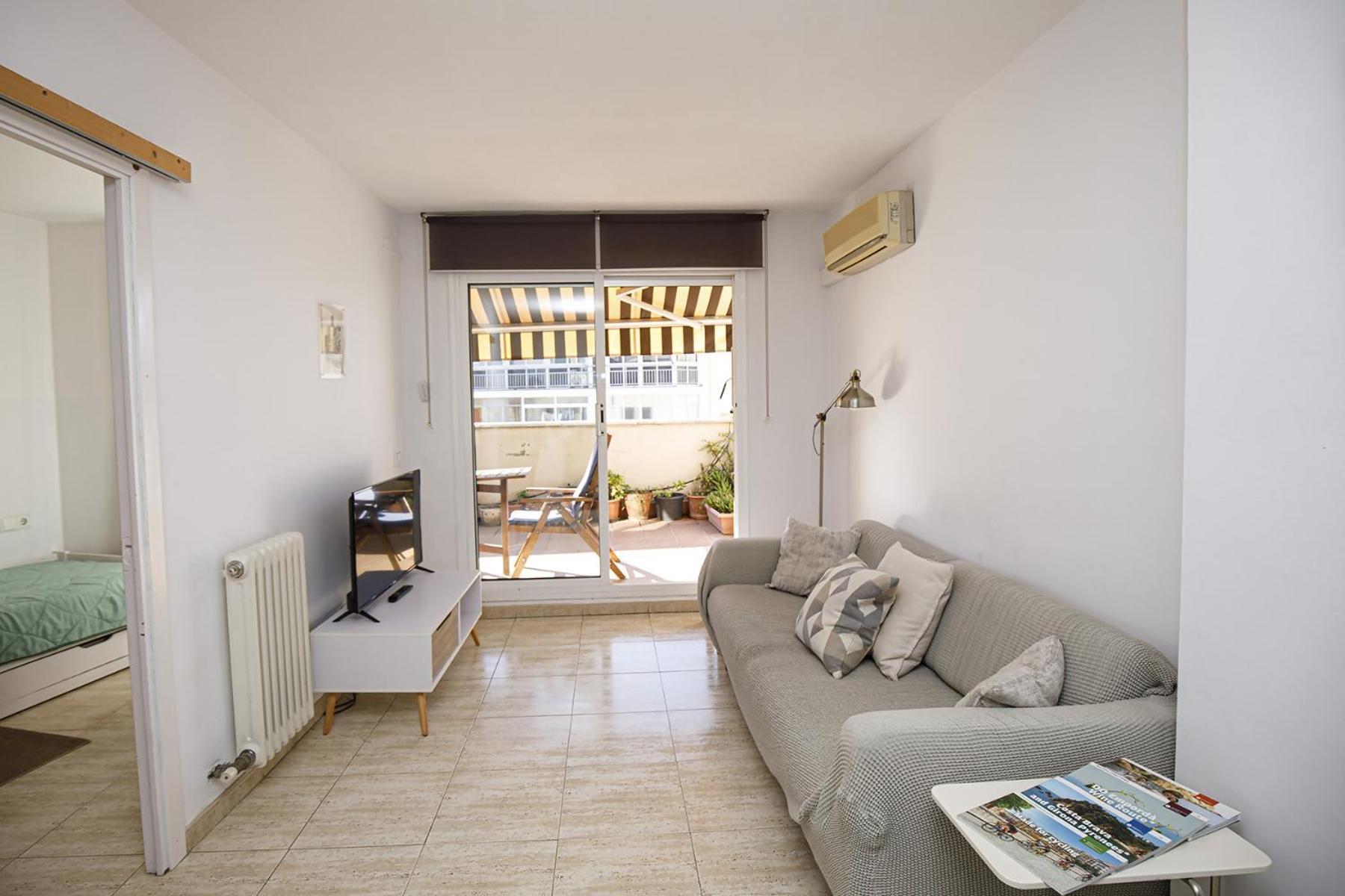 Apartamento Con Dos Grandes Terrazas En Girona Esterno foto